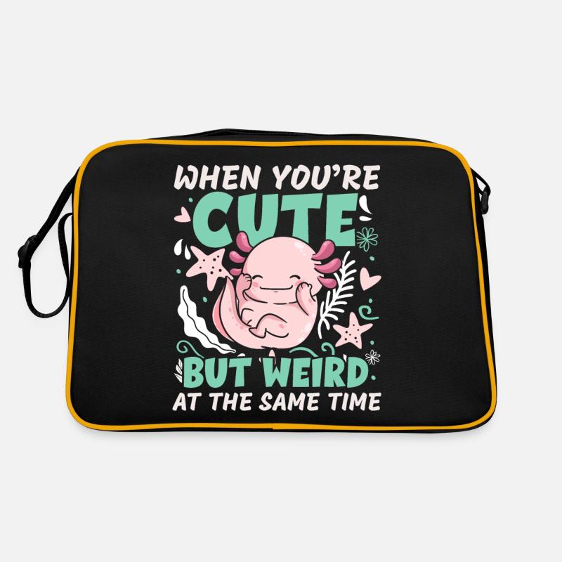 If you're cute, but at the same time strange Retro Bag