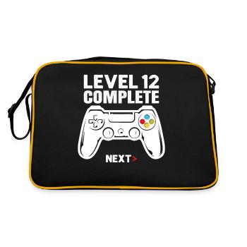Level 12 Full - Retro Bag - black/gold - Back