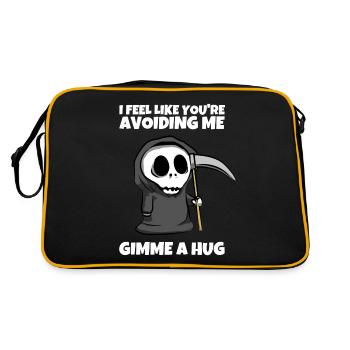 J’ai l’impression que vous m’évitez - Grim Reaper dit - Sac Retro - noir/or - Dos