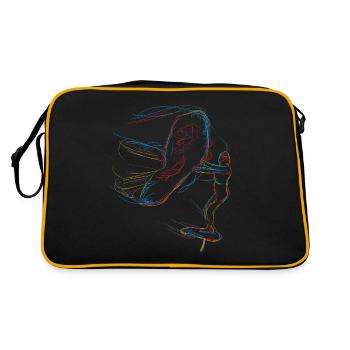 Wing Surf Hydrofoiling Wing Foiling - Retro Bag - black/gold - Back