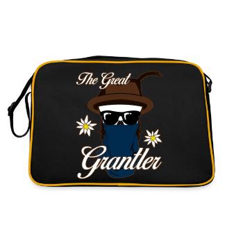 Grantler Grantln Granteln - Retro Bag - black/gold - Back