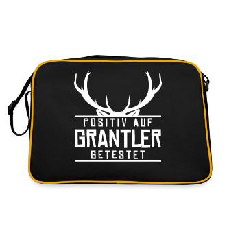Grantler Granteln Grantln - Retro Bag - black/gold - Back