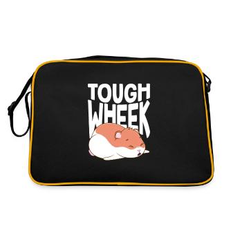 Cochon d’Inde Pet Guinea Pig Cadeau - Sac Retro - noir/or - Dos