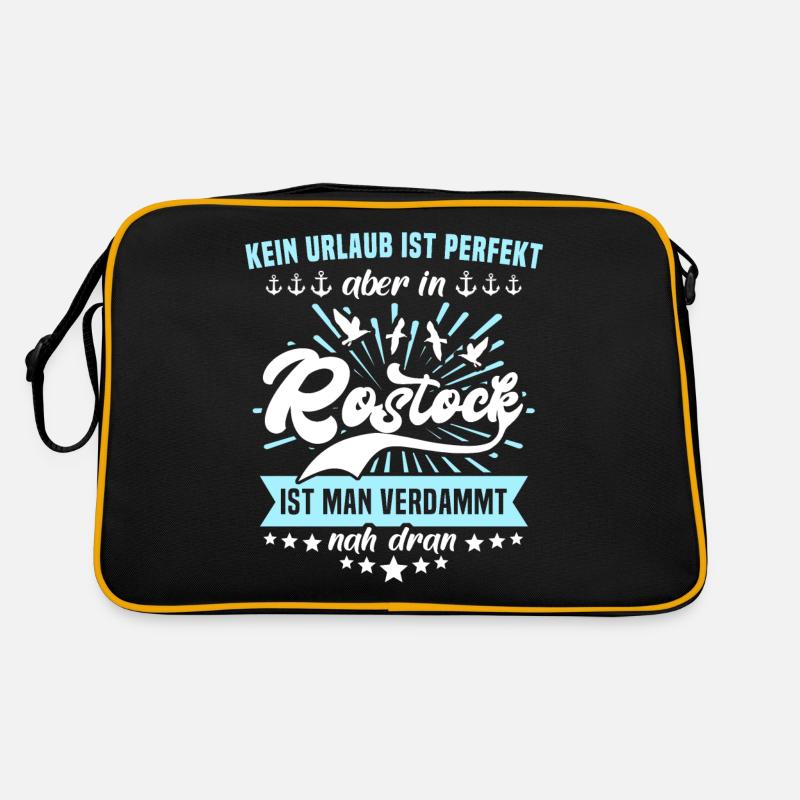 Rostock Ostsee Rostocker Retro Tasche