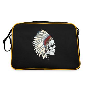 Indian - Retro Bag - black/gold - Back