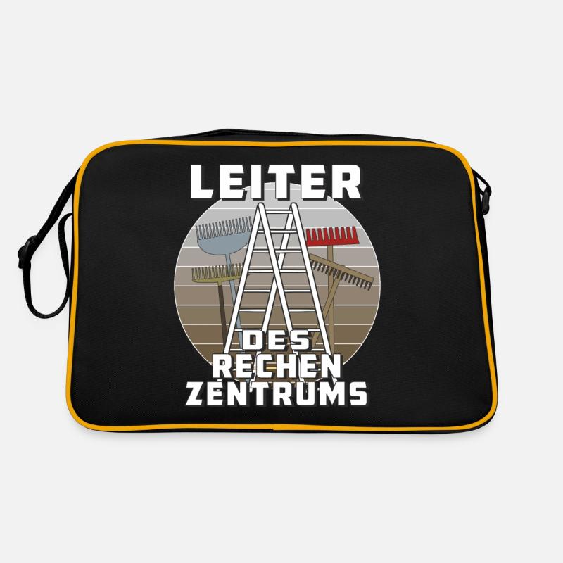 LEITER DES RECHENZENTRUMS Retro Tasche