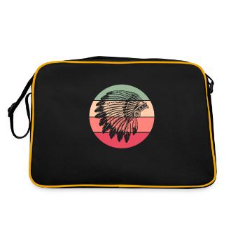 Indian - Retro Bag - black/gold - Back