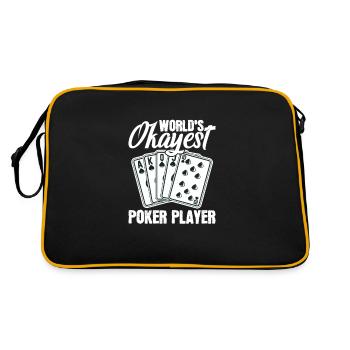 Poker PokerFace Poker All In Casino Cadeau - Sac Retro - noir/or - Dos