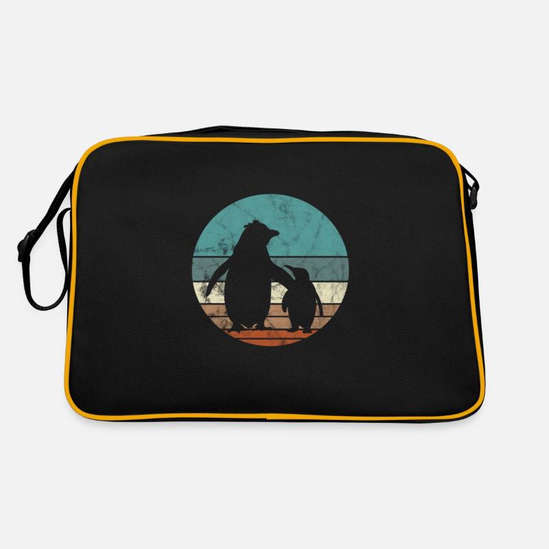 Pinguin Retro Tasche