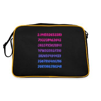 Mathematics - Retro Bag - black/gold - Back