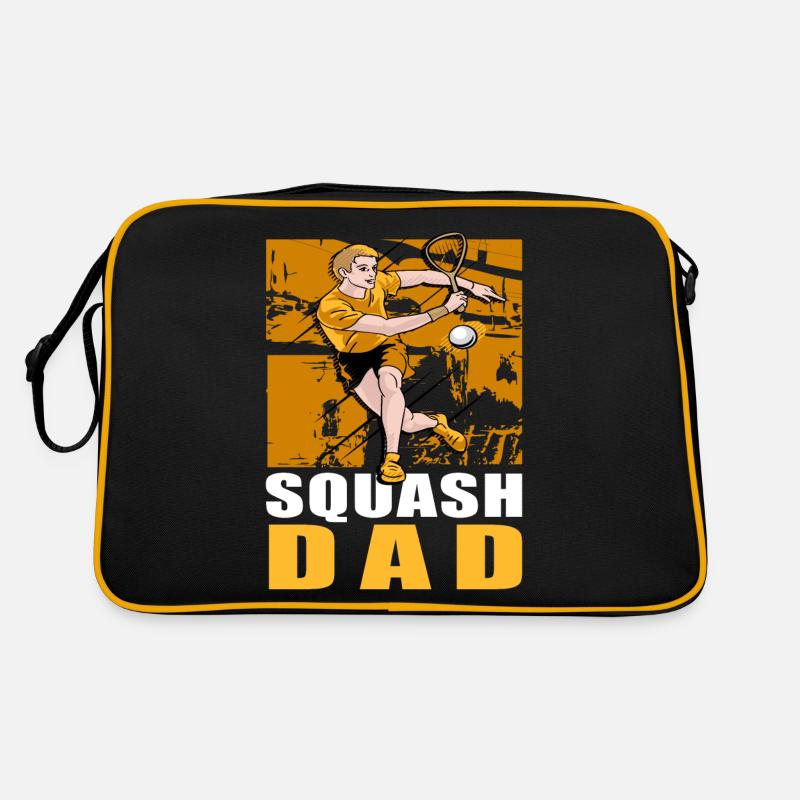 Squash Dad Retro Tasche