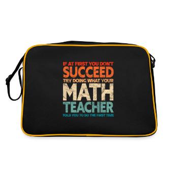 Mathematics - Retro Bag - black/gold - Back