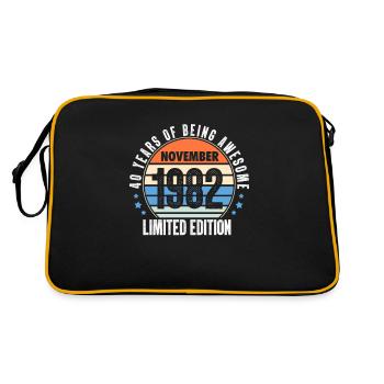 November 1982 - Retro Bag - black/gold - Back