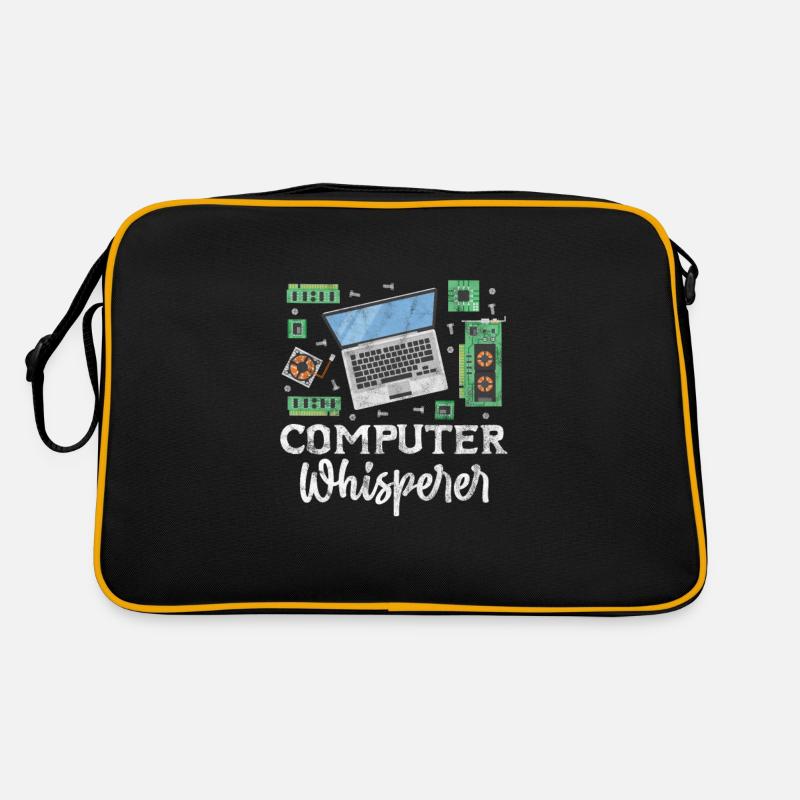 Computer Nerd PC Programmer Computer Science Gift Retro Bag