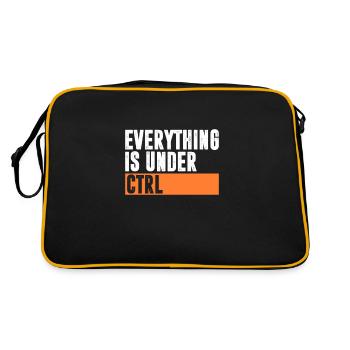 Computer - Retro Bag - black/gold - Back