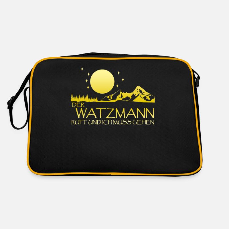 Der Watzmann ruft Watzmannmassiv Retro Tasche