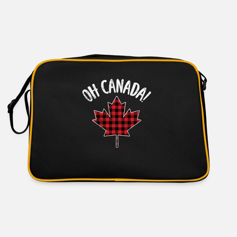Canada Maple Leaf Flag Canada Vancouver Gift Retro Bag