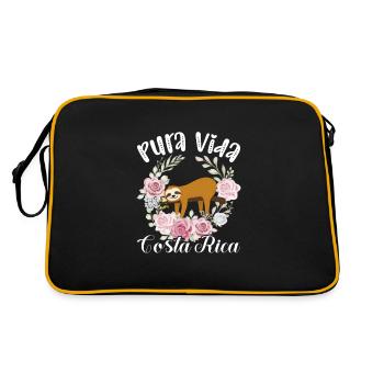 Costa Rica - Retro Bag - black/gold - Back
