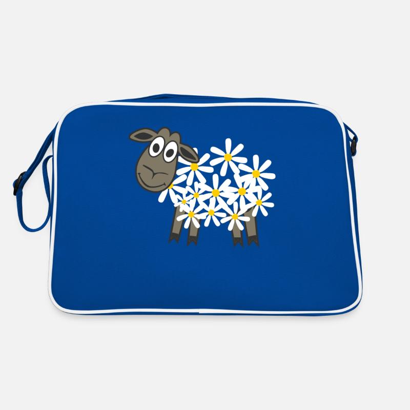 Sheep Daisy Sheep Sheep Retro Bag