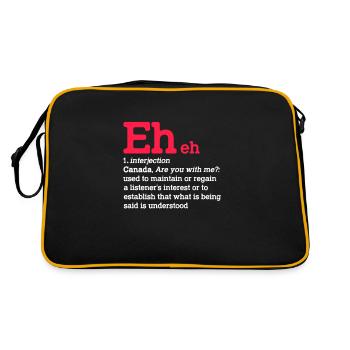 Canada - Retro Bag - black/gold - Back
