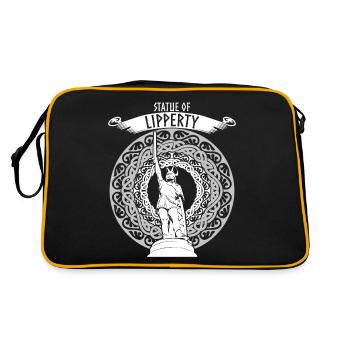 Hermannsdenkmal Statue de Lipperty Lippe - Sac Retro - noir/or - Dos