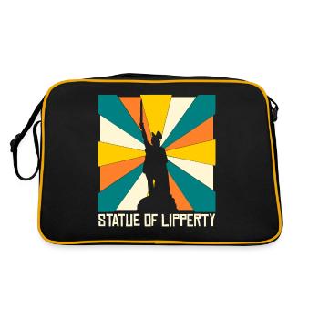 Hermann Monument Retro Detmold Lippe - Sac Retro - noir/or - Dos