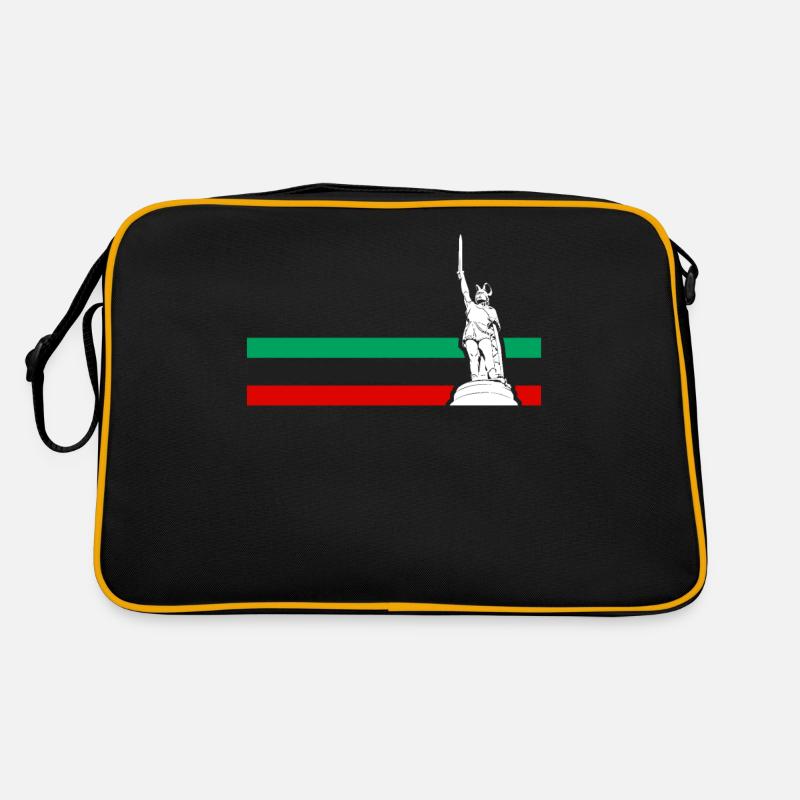 Hermannsdenkmal Arminius Lippe Detmold Retro Tasche