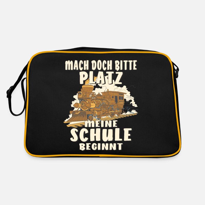 MEINE SCHULE BEGINNT Retro Tasche