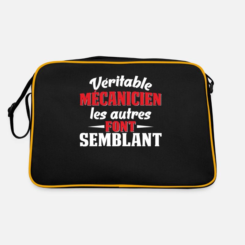Real mechanic Others pretend Retro Bag