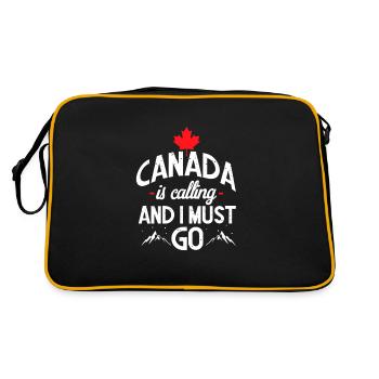 Canada - Retro Bag - black/gold - Back