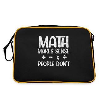 Mathematics - Retro Bag - black/gold - Back