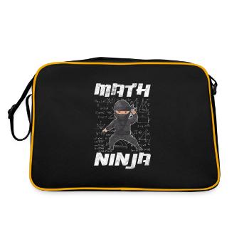 Mathematics - Retro Bag - black/gold - Back