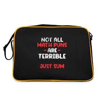 Mathematics - Retro Bag - black/gold - Back