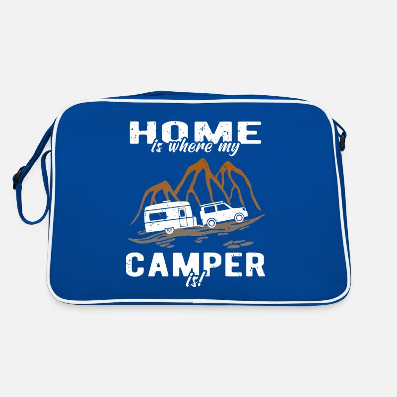 Caravan Camper Camping Retro Bag