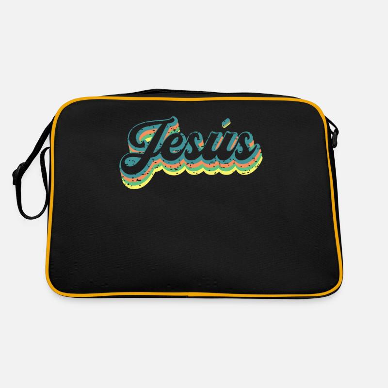 Jesus Religion Gott Glaube Geschenk spanisch Retro Tasche