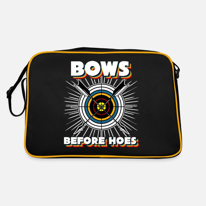Langbogen Bogenschütze 3D Bogensport Retro Tasche