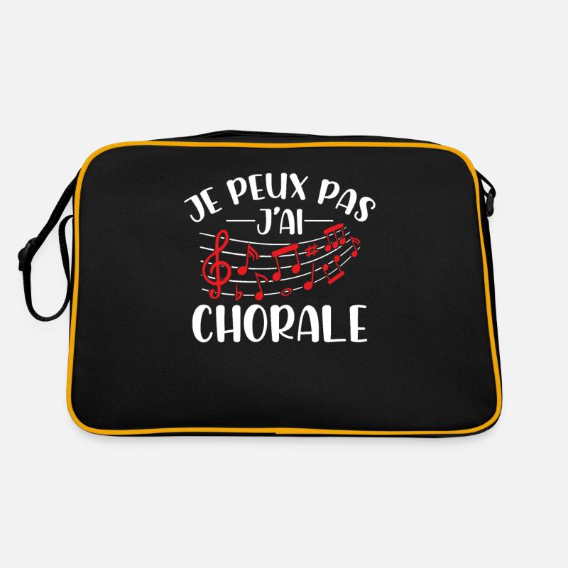 Je Peux Pas J'ai Chorale Sac Retro