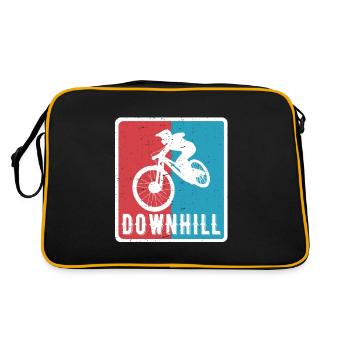 Vtt de descente VTT RetroVintage - Sac Retro - noir/or - Dos
