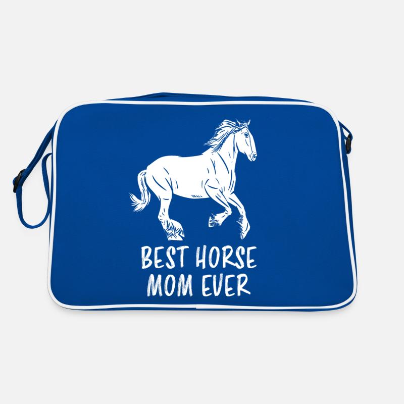 Meilleur cadeau de maman de cavalier de tous les temps Sac Retro