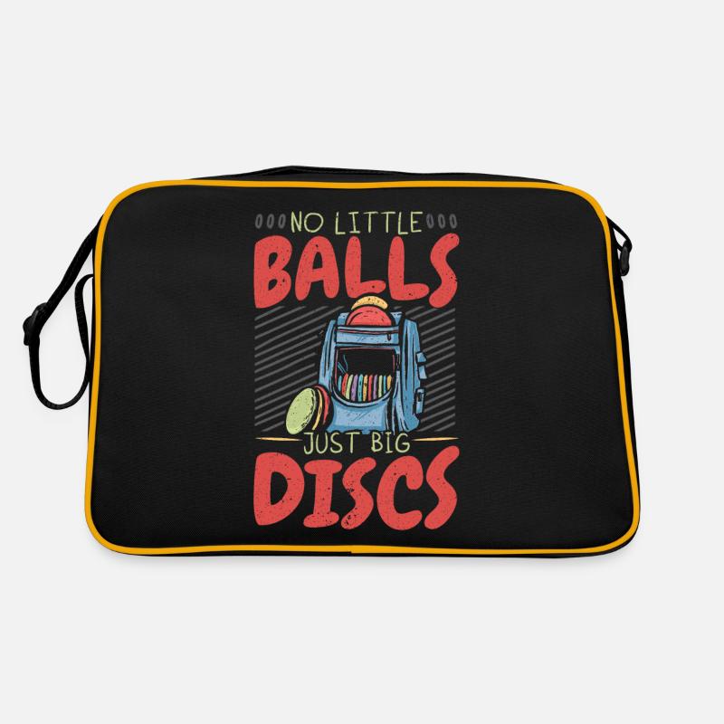 No small balls only large discs Scheibengol Retro Bag
