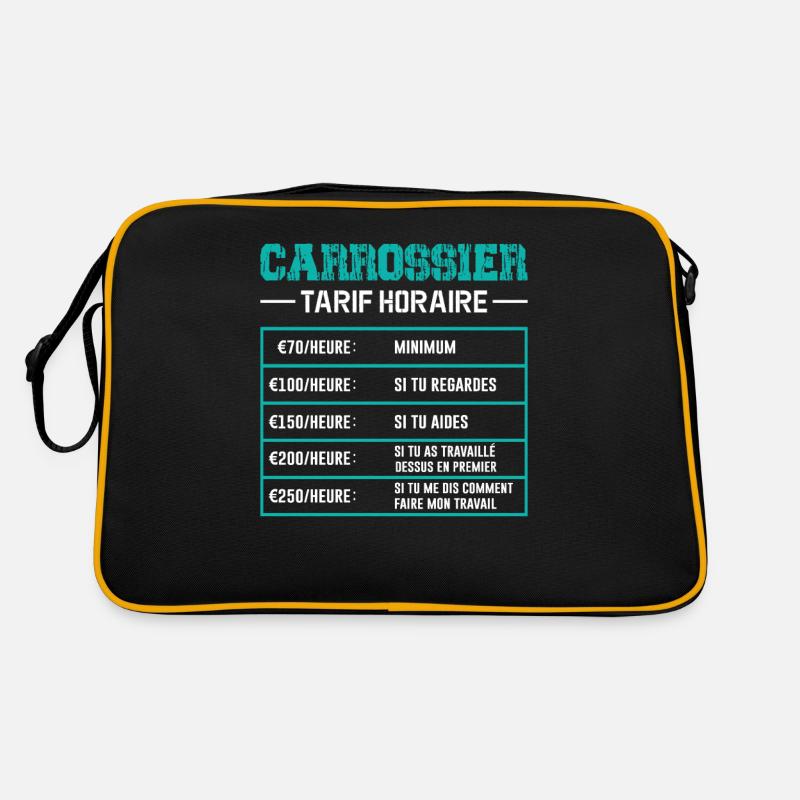 Le Tarif Horaire D'un Carrossier Sac Retro