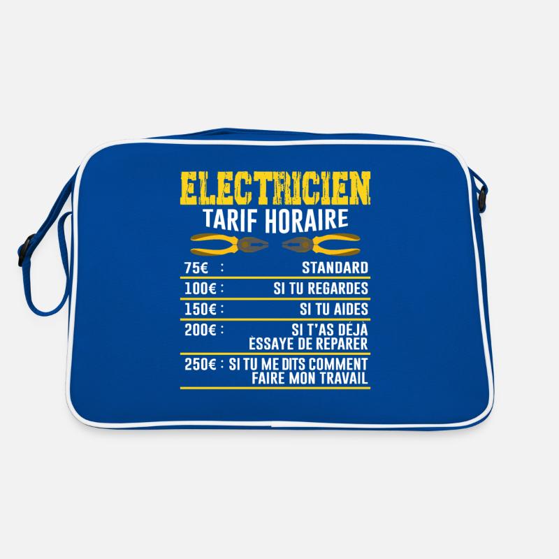 Le Tarif Horaire D'un Électricien Sac Retro