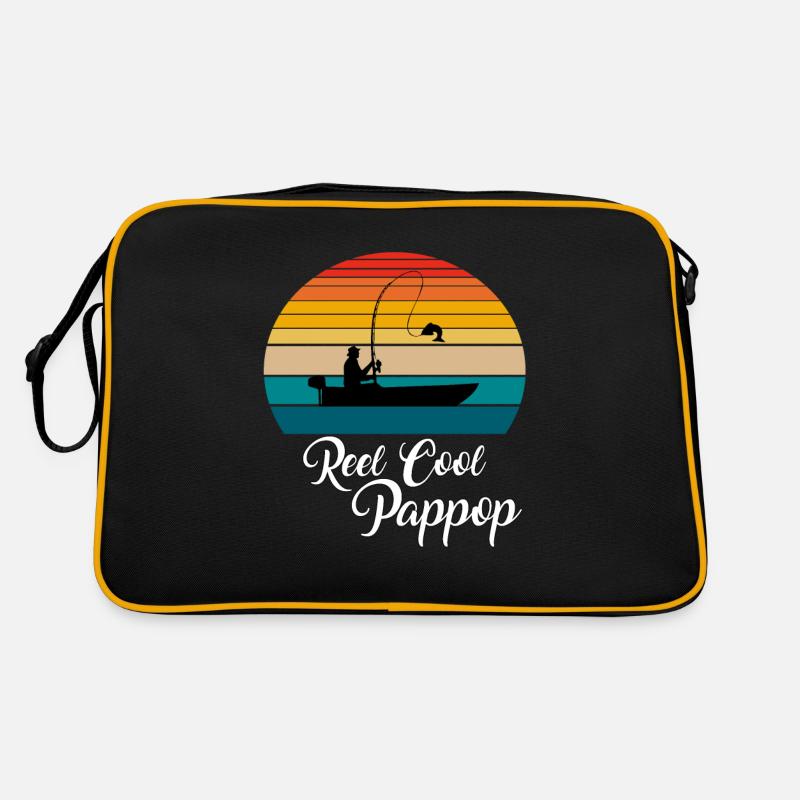 Reel Cool Pappop Cadeaux de pêche Sac Retro