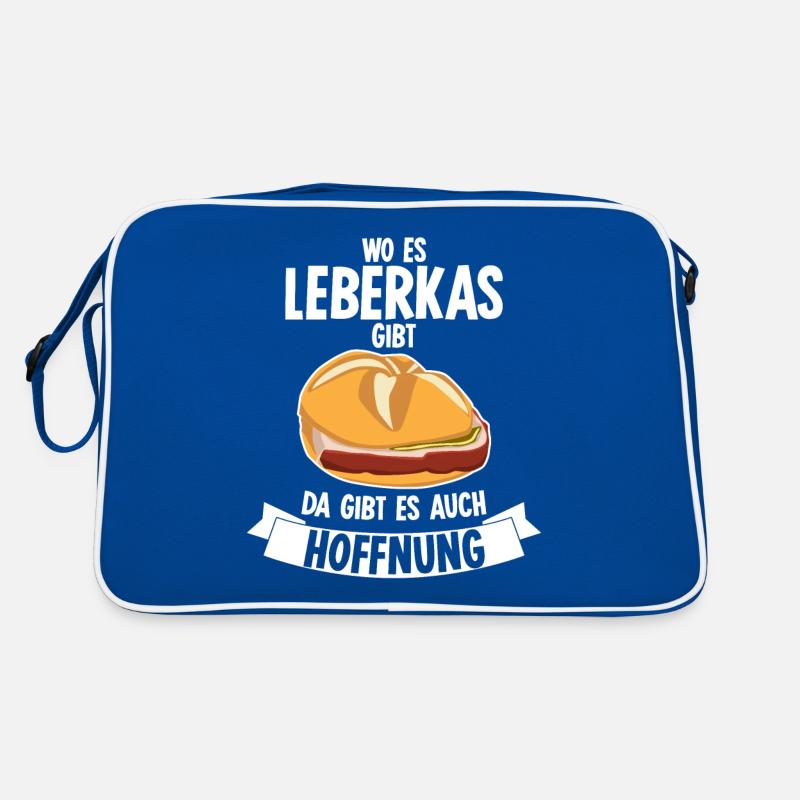 Leberkäse Fleischkas Leberkas Retro Tasche