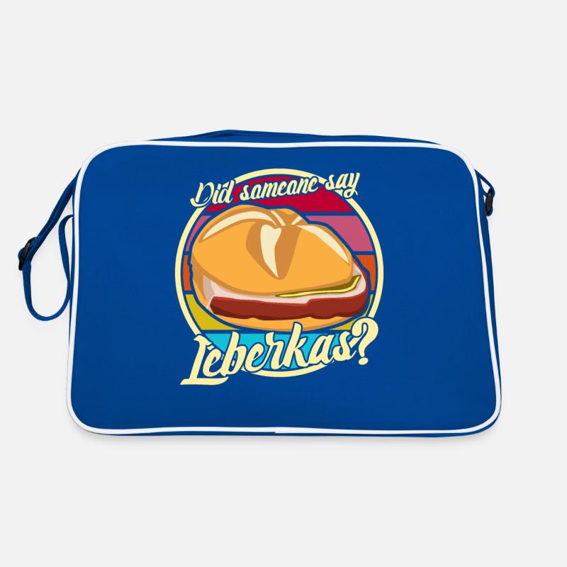 Leberkäse Fleischkas Brotzeit Leberkas Retro Tasche