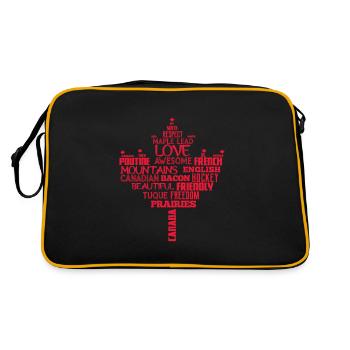 Canada - Retro Bag - black/gold - Back