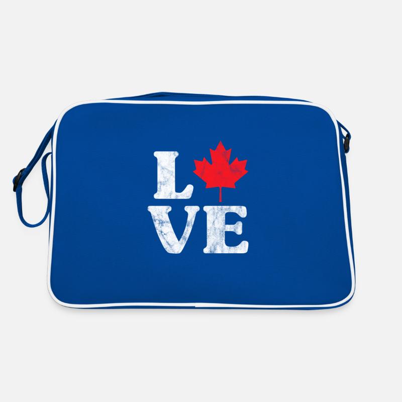 Canada Maple Leaf Flag Canada Vancouver Gift Retro Bag