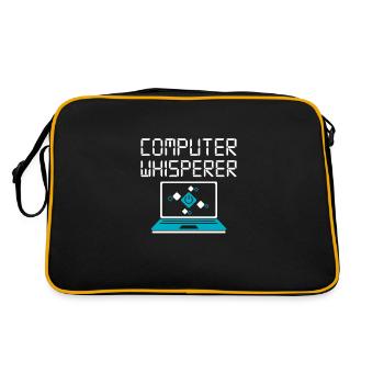 Computer - Retro Bag - black/gold - Back