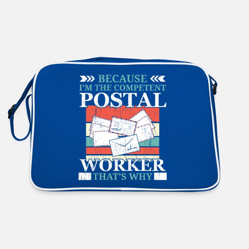 Je suis le facteur de poste compétent Sac Retro
