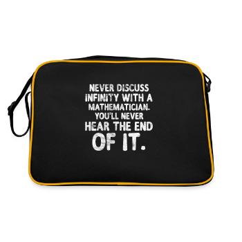 Mathematics - Retro Bag - black/gold - Back